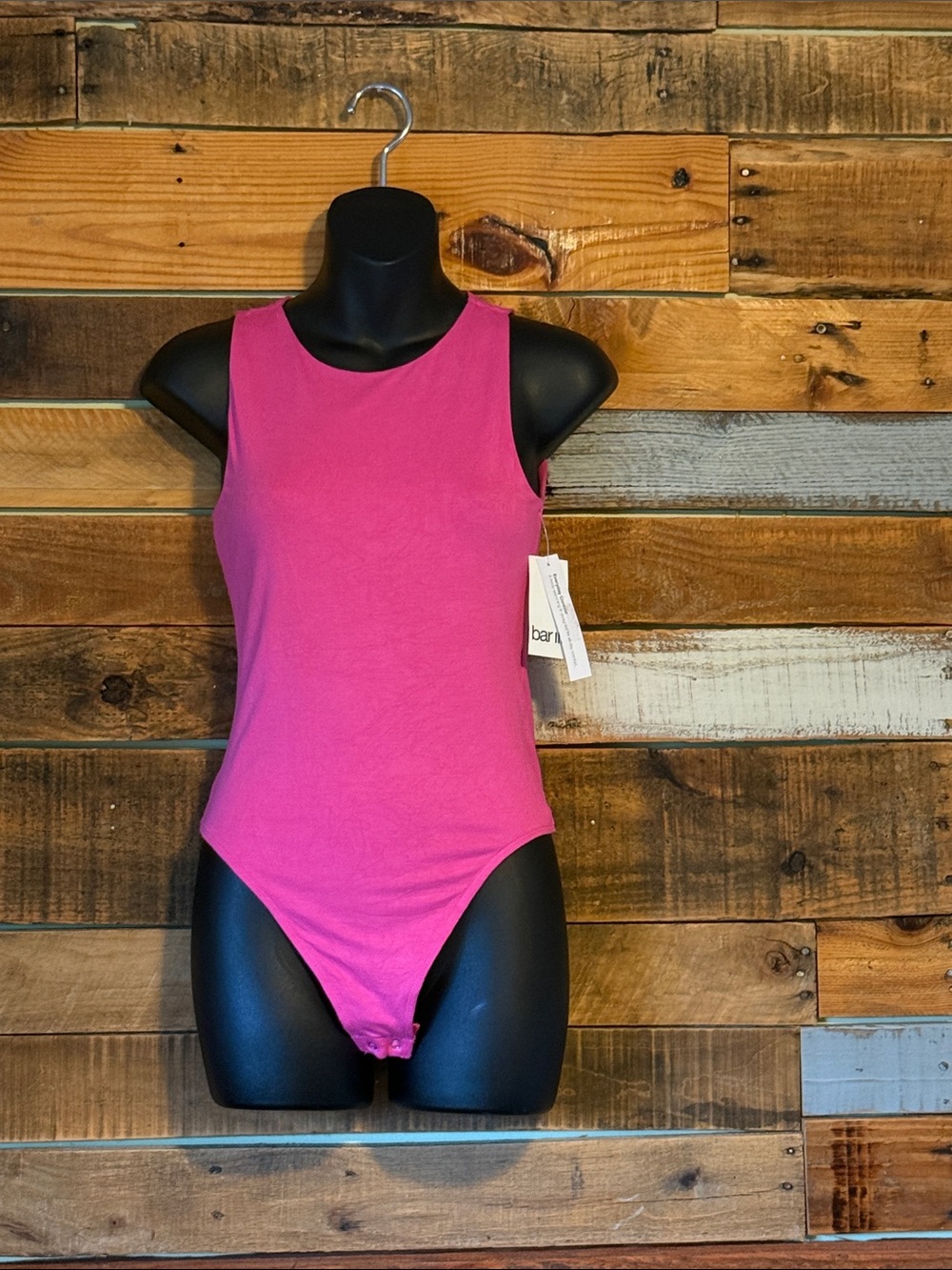 NWT Bar III Bodycon Knit Tank Jersey Bodysuit